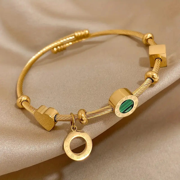 Addison - Gold Emerence Rousseau Bracelet