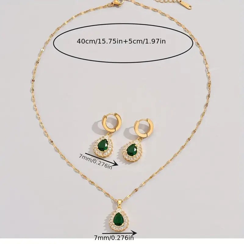 Rheya Lysandelle - Gold Jewelry Set