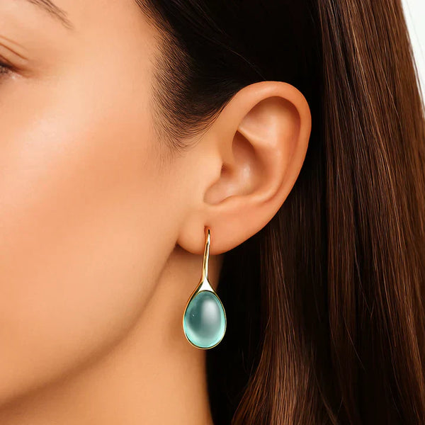 Radiant Crystal Dangle Earrings