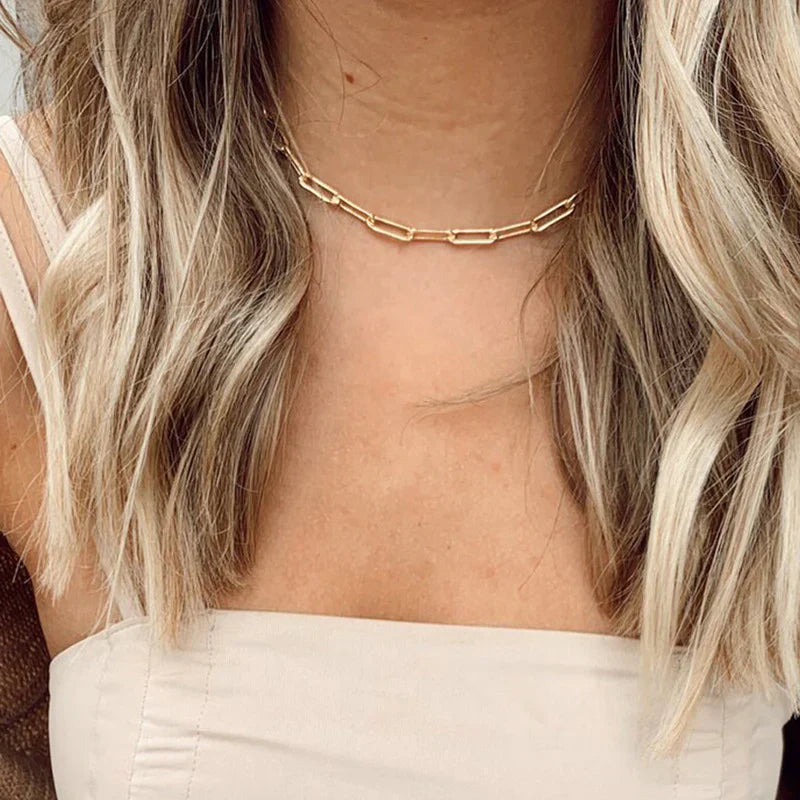 Archen Gold Elegant Chain Necklace