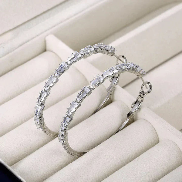 Camilla Vestalia White Gold Earrings