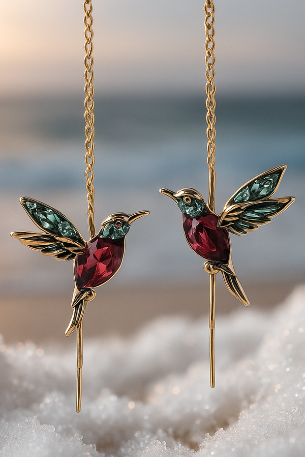Joyful Hummingbird Earrings