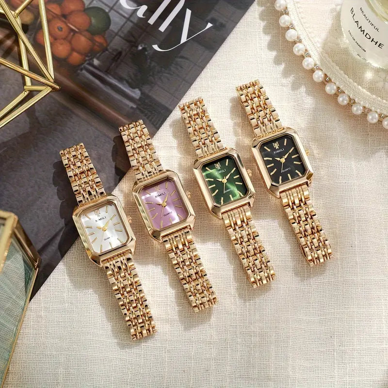 Camila - Gold Regalia Link Watch