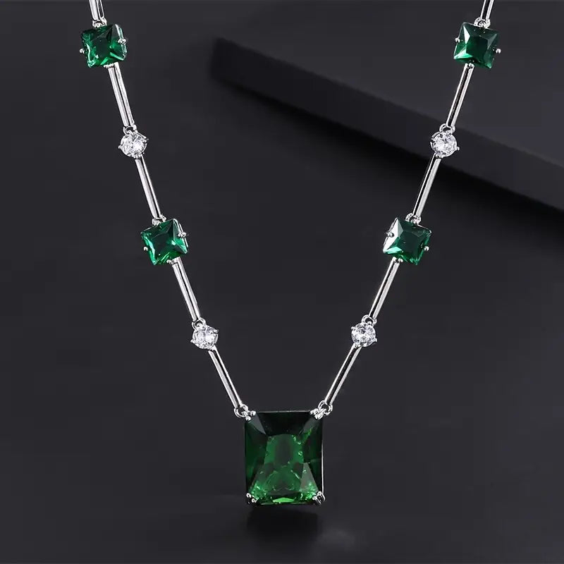 Daphira Verelune - White Gold Jewelry Set