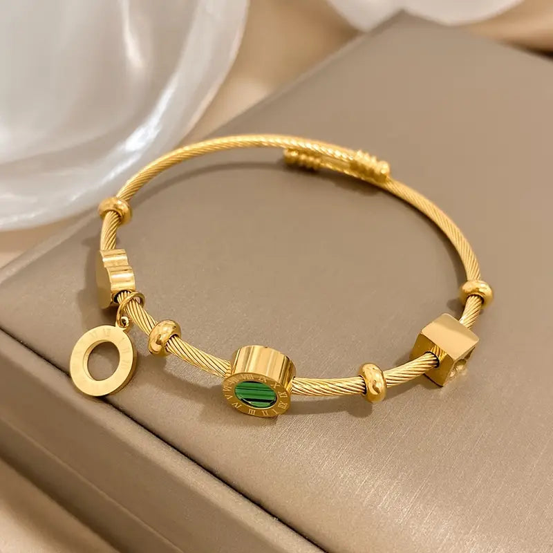Addison - Gold Emerence Rousseau Bracelet