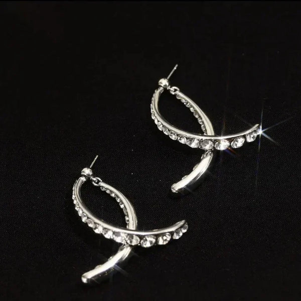 Gratiana Serapha White Gold Earrings