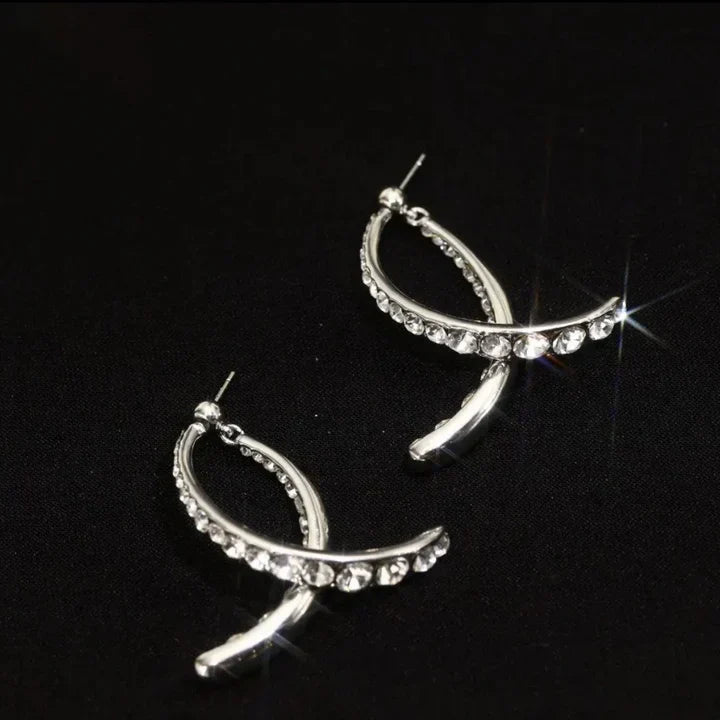 Gratiana - Serapha White Gold Earrings
