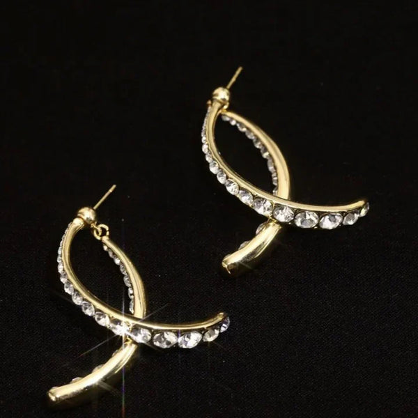 Ada - Gold Gratiana Serapha Earrings