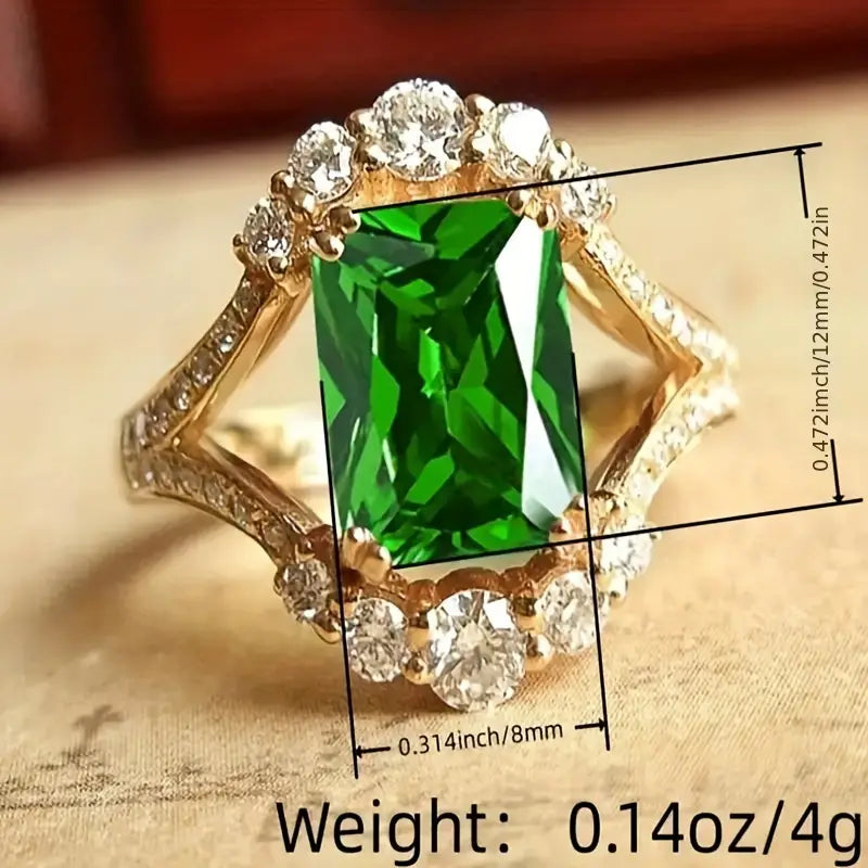 Elisova - Gold Grenthal Ring