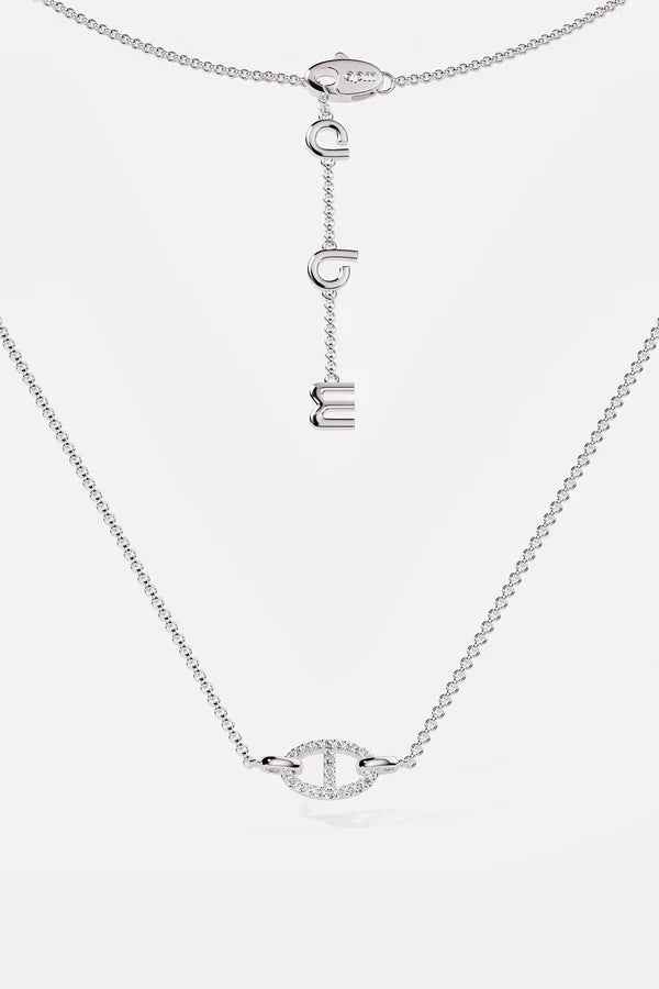 Isla Marina White Gold Necklace