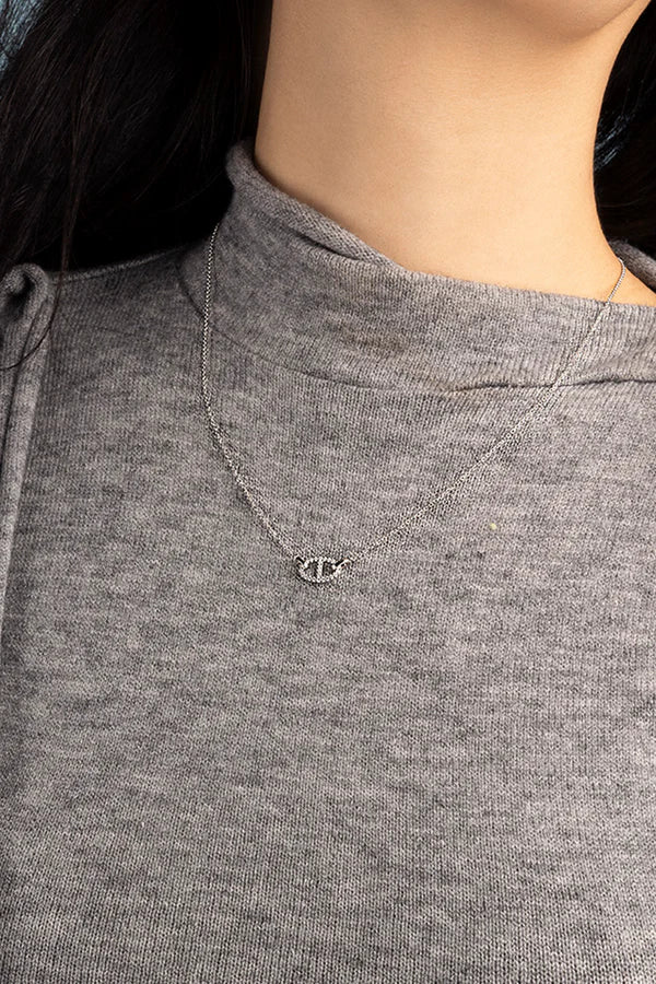 Isla Marina White Gold Necklace