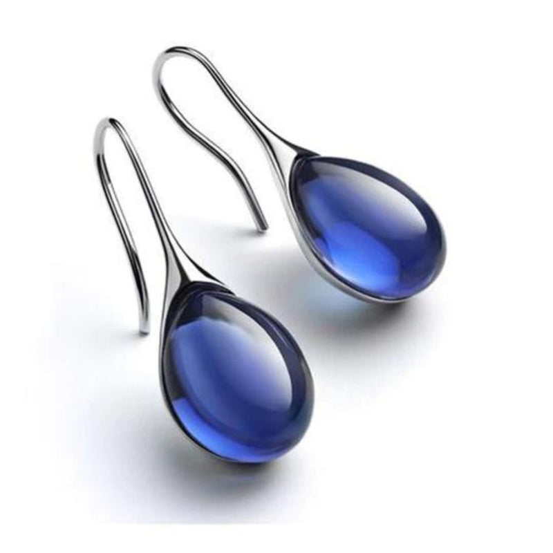 Elle -  Radiant Crystal Dangle Earrings