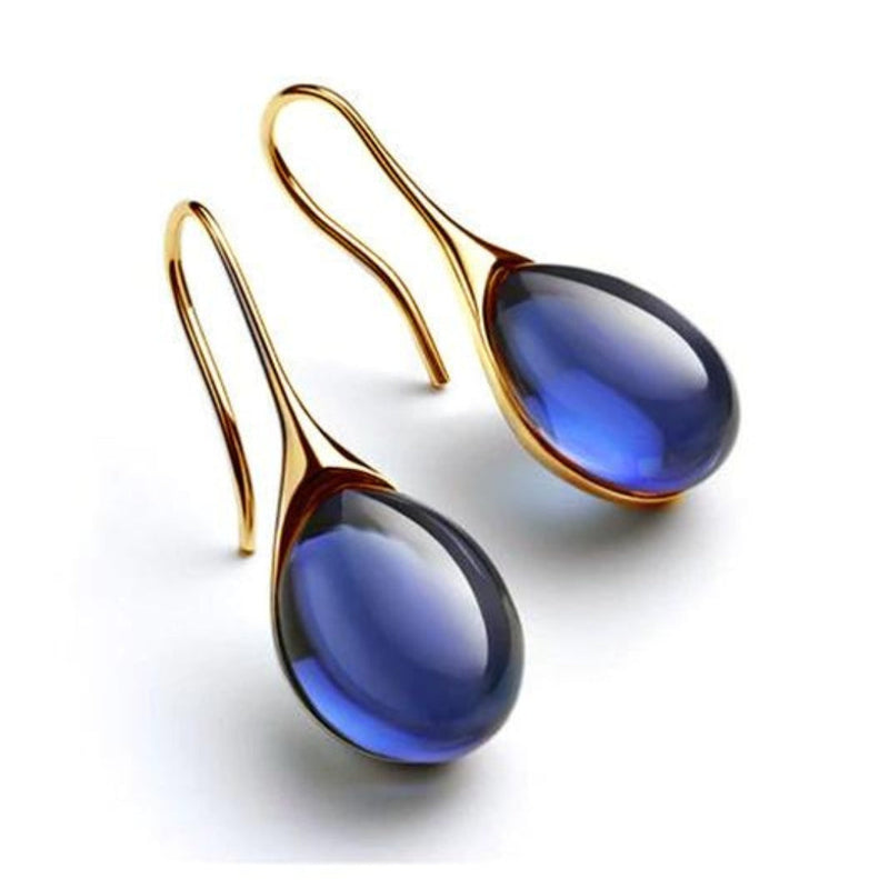 Elle -  Radiant Crystal Dangle Earrings