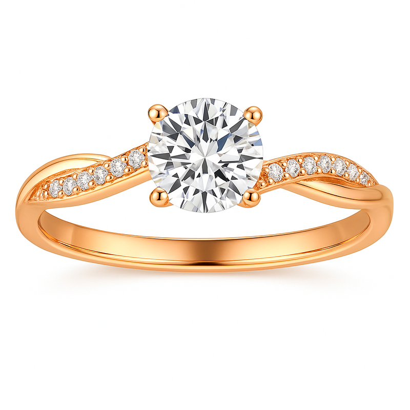 Claire - Gold Jane Ring
