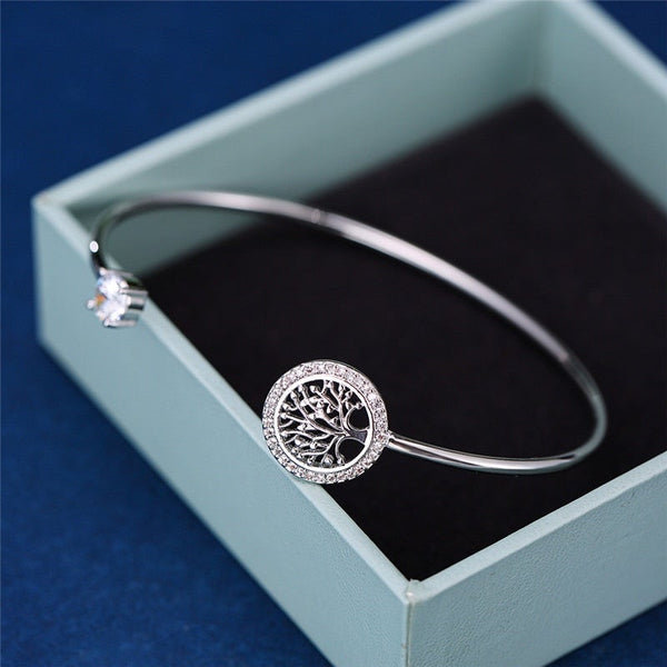 Cara - Adjustable Tree of Life Bracelet