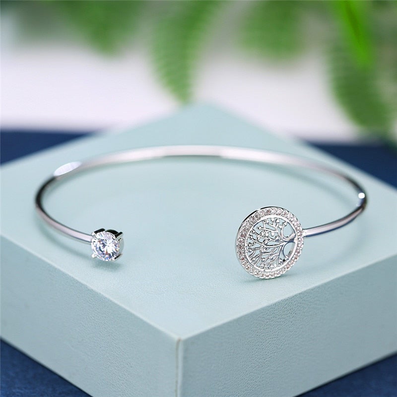 Cara - Adjustable Tree of Life Bracelet