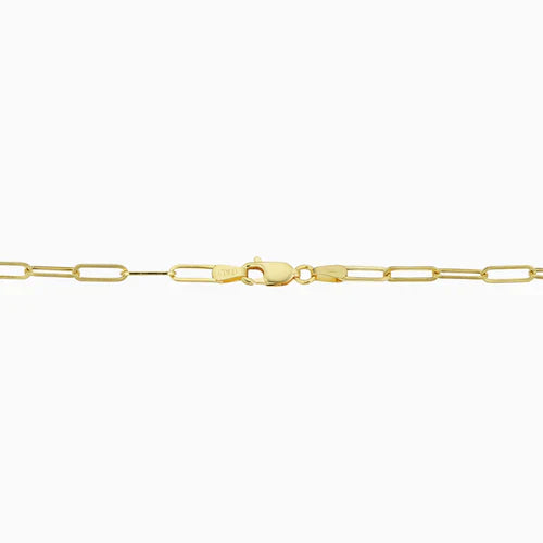 White Gold Venice Link Bracelet