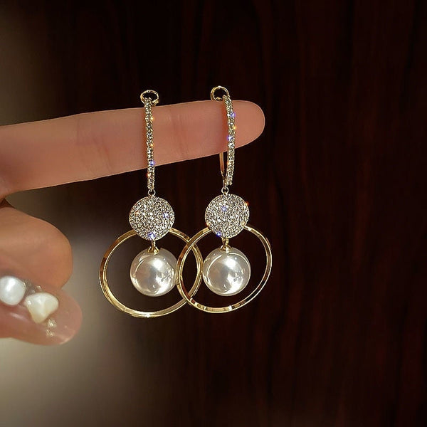 Elegant Pearl Earrings