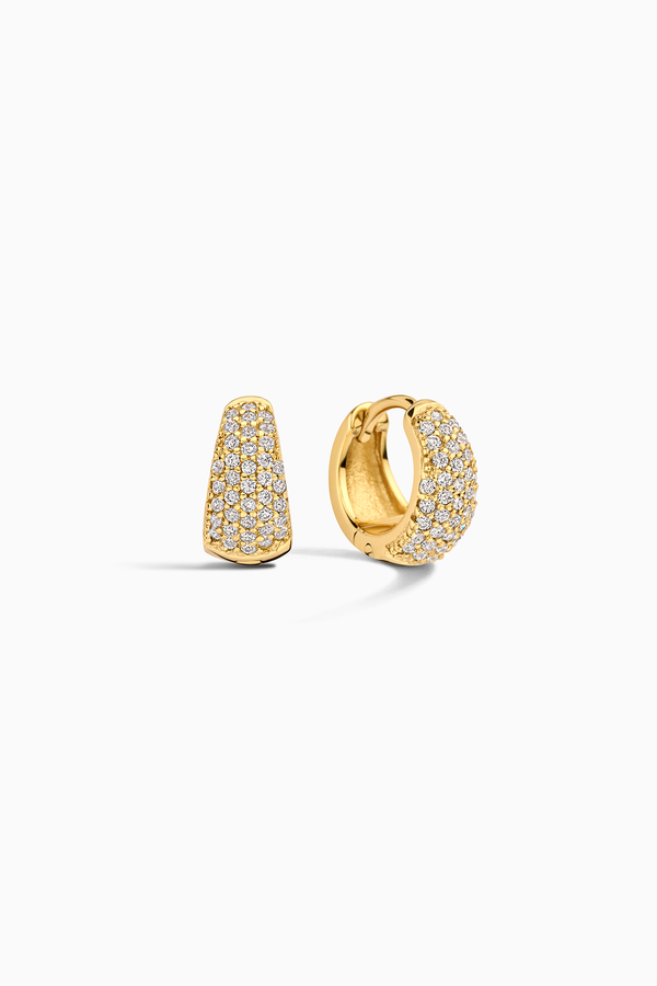 Gold Jules Mini Hoop Earrings