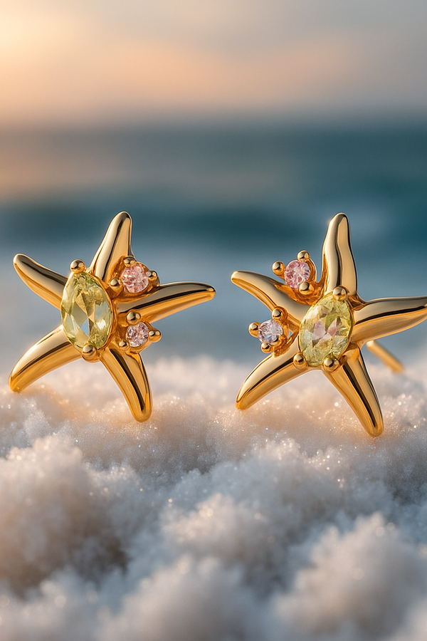 Joyful Starfish Earrings