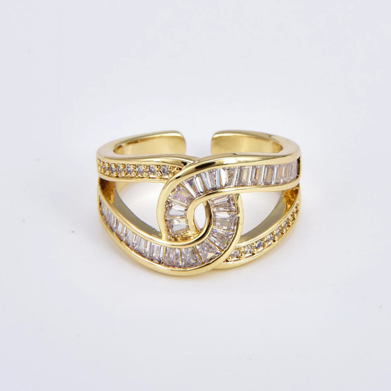 Louisa - Adjustable Elegant Knotted Ring