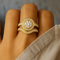 Set of Classic Gold Vintage Rings