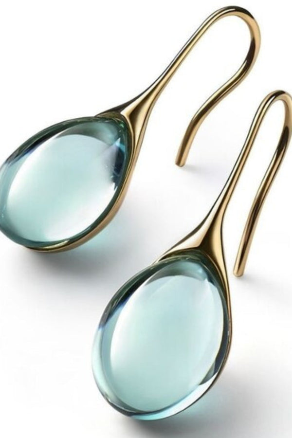 Radiant Crystal Dangle Earrings