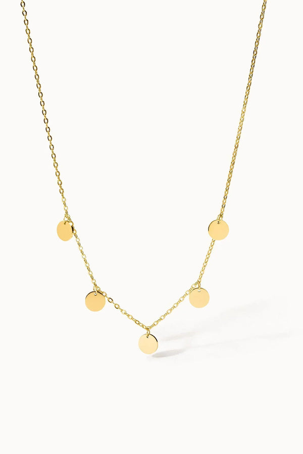 Gold Funky Buddha Pendant Necklace