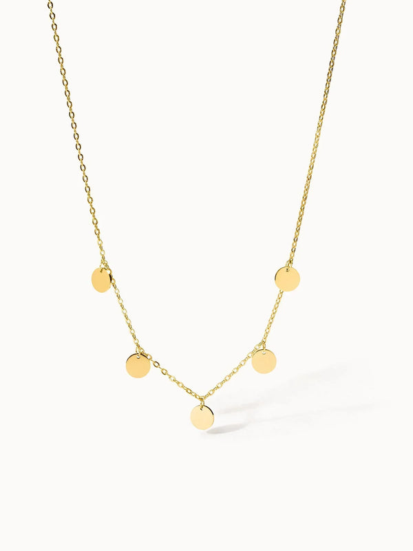 White Gold Funky Buddha Necklace