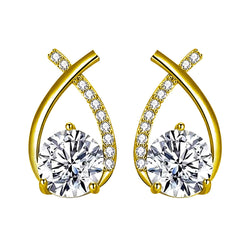 Elsa - Gold Arielle Earrings