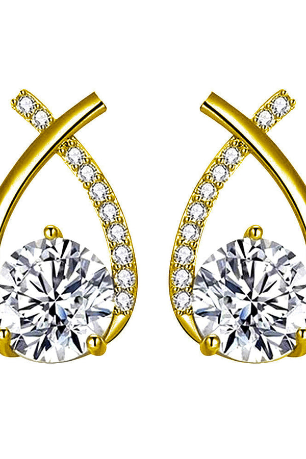 Elsa - Gold Arielle Earrings