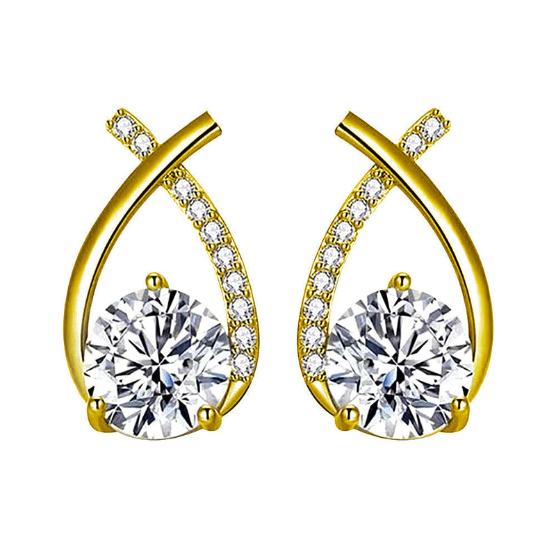 Elsa - Gold Arielle Earrings