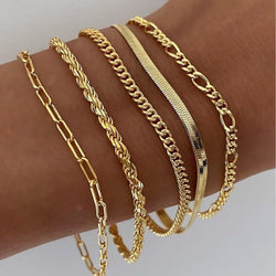 Brooke - Gold Ellis Renner Bracelet Collection