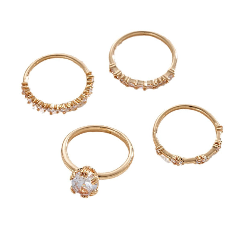 Emma - Gold Solène Viremont Ring Set