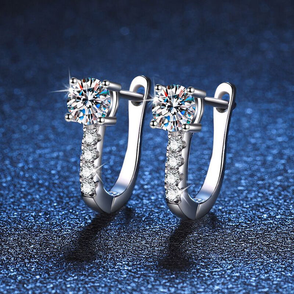 Noelle - Earrings in White Gold