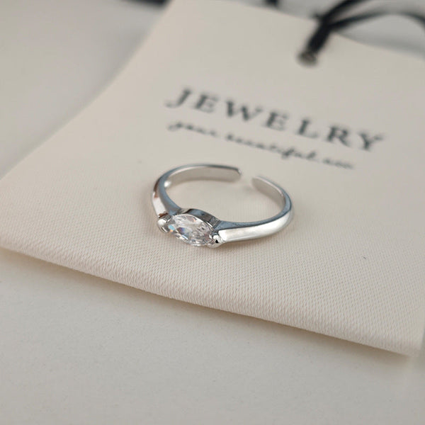 Aya Gold Sterling Silver Ring