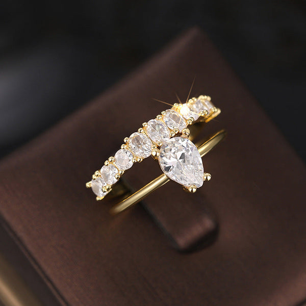 Gold Vivienne Hartley Ring
