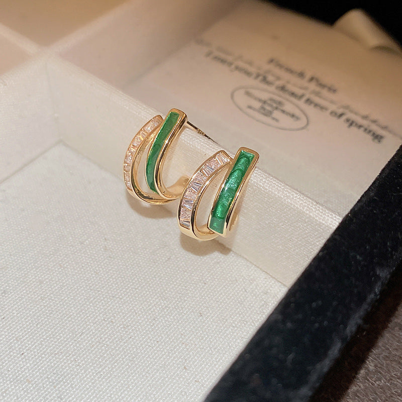 Chloé - Gold Leaf Earrings