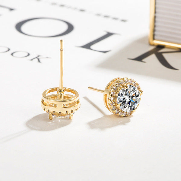 Solea - Gold Spark Earrings