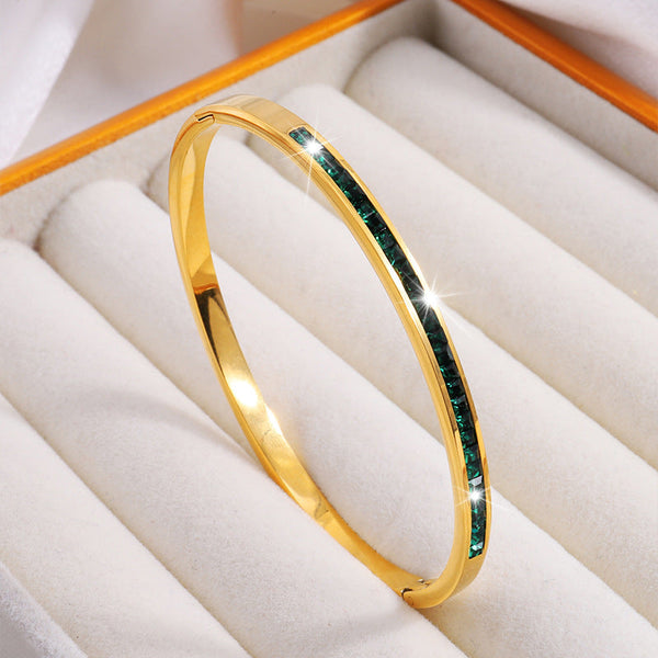 Celeste - Gold Viride Bracelet