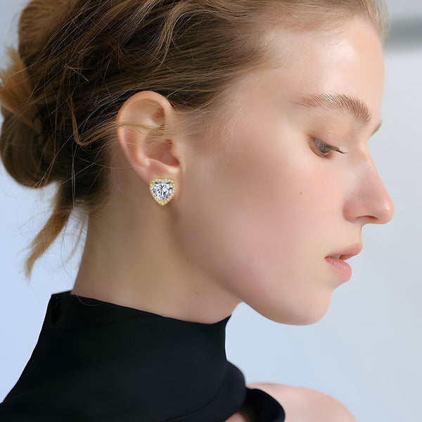 Sienna - Gold Ember Earrings
