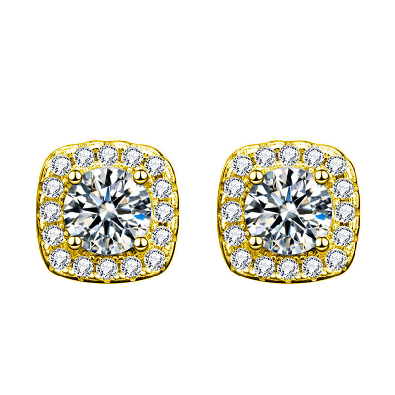 Glennis - Earrings in White Gold