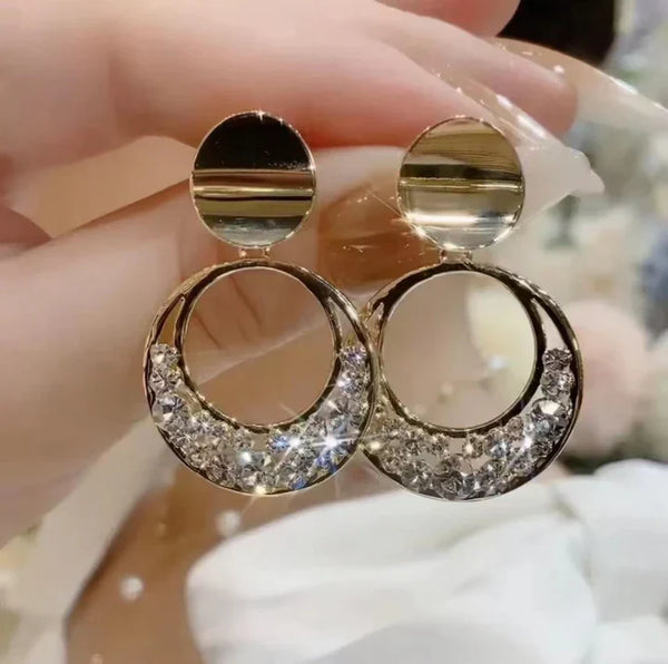 Gold Valeria Lunaris Earrings