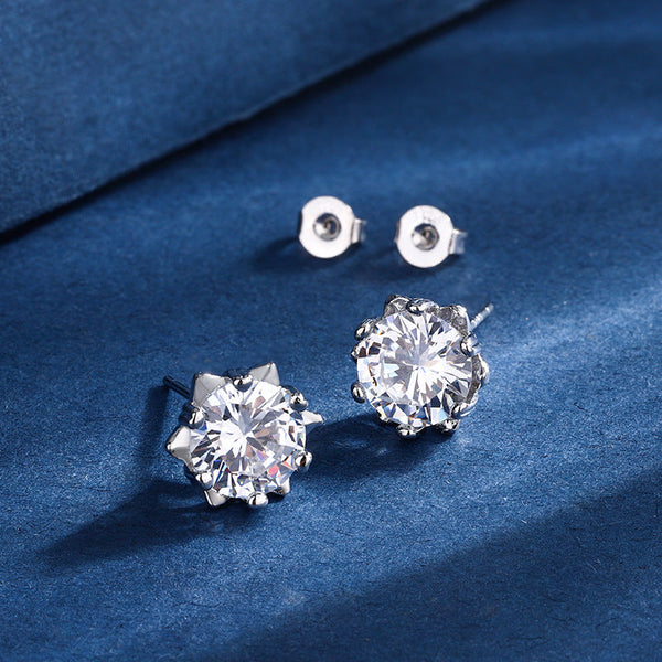 Aria Snowflake - Jewelry Set in White Gold
