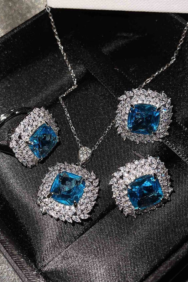 Camila - White Gold Blue Collection