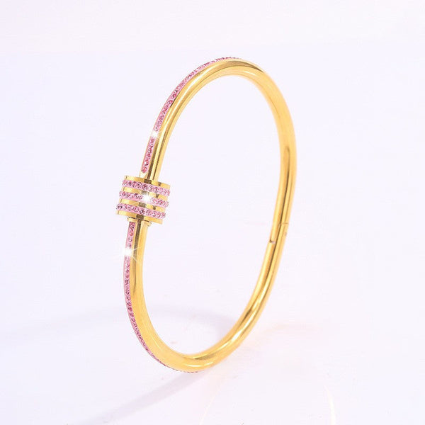 Tessandra Virelli White & Gold Bracelet