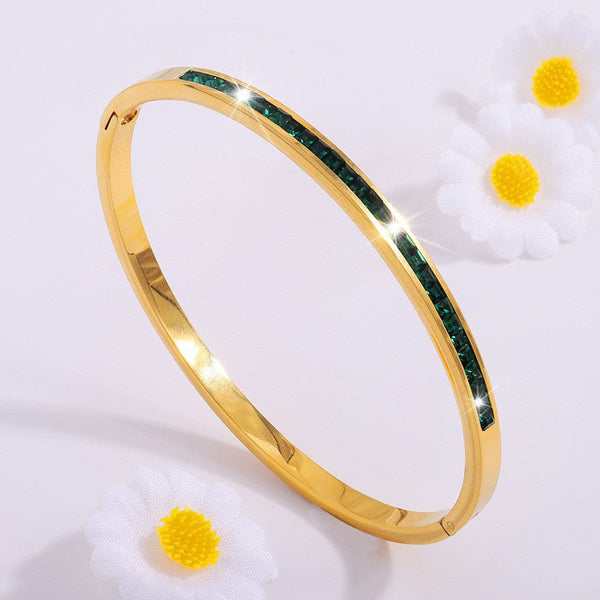 Celeste - Gold Viride Bracelet