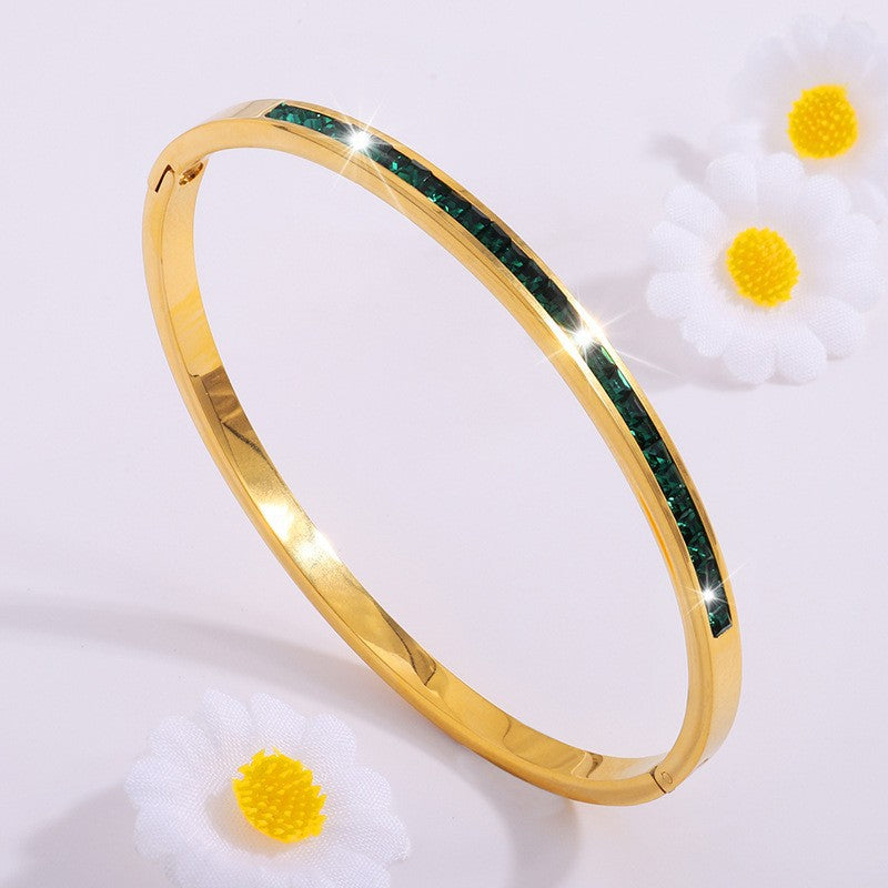 Celeste - Gold Viride Bracelet
