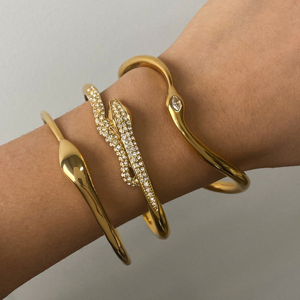 Cassian Veyne Gold Bracelet Set