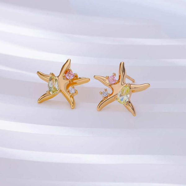 Joyful Starfish Earrings